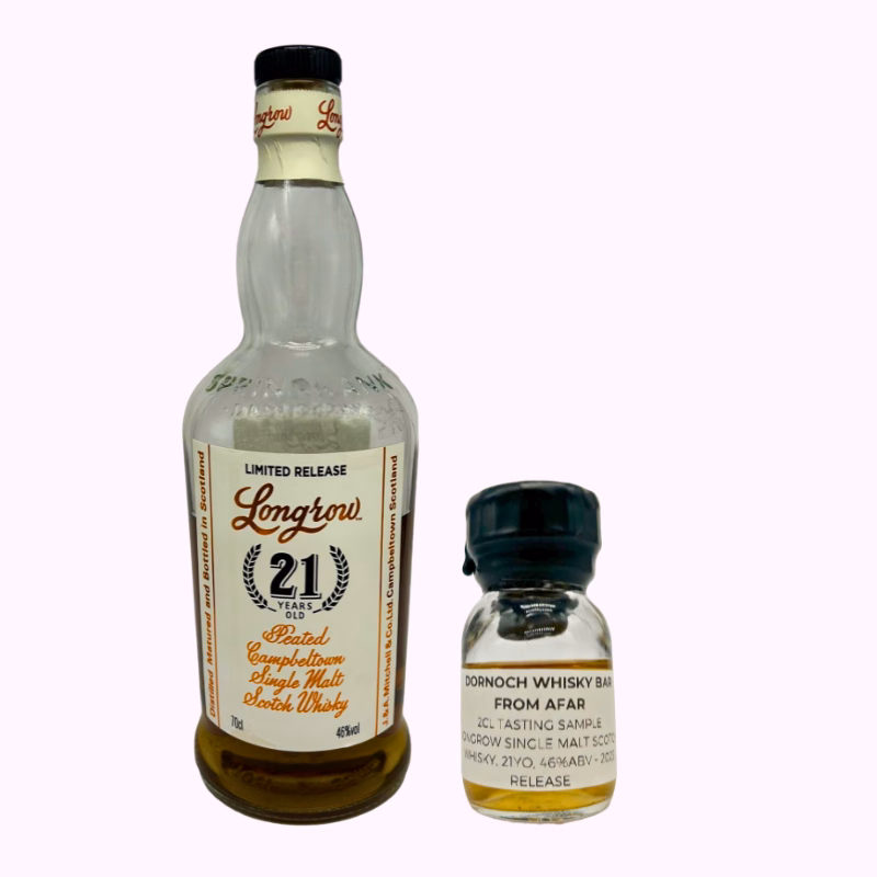 Whisky Bar from Afar - Longrow 21 Year Old