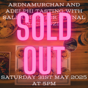 Ardnamurchan Tasting - Sold Out