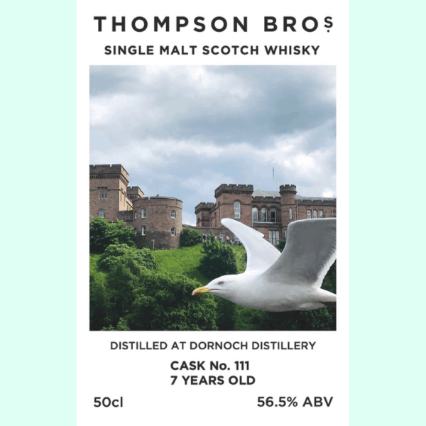 Dornoch Cask 111 - Label