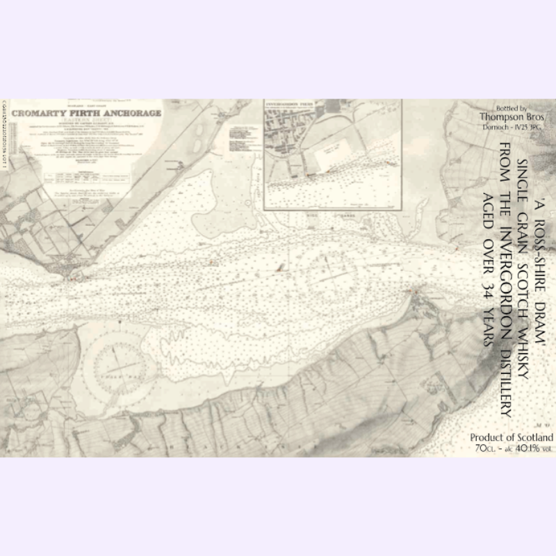 Invergordon 34yo - Label