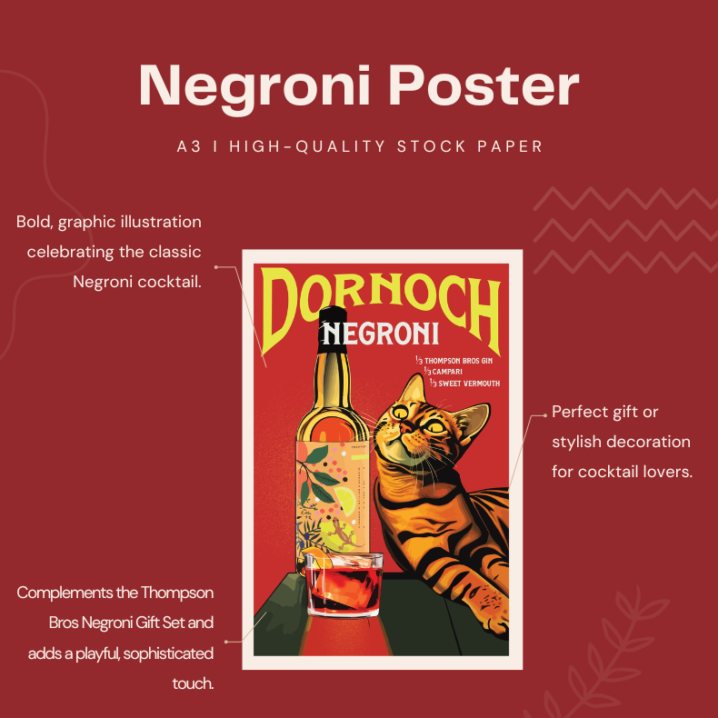 Negroni Lovers Kit - Poster