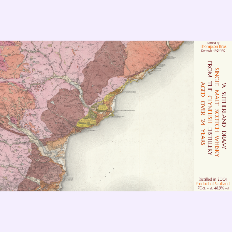 Clynelish 2001 24YO - Label