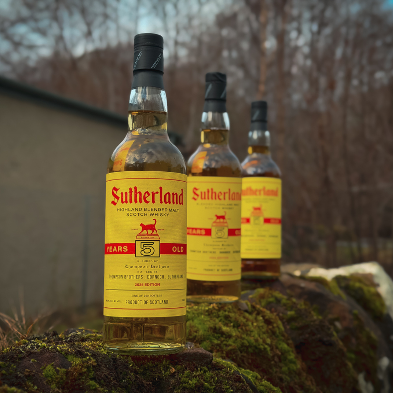 Sutherland Blended Highland Malt Scotch Whisky 2025, 5 Years Old, 70CL, 48.5% ABV - Image 3