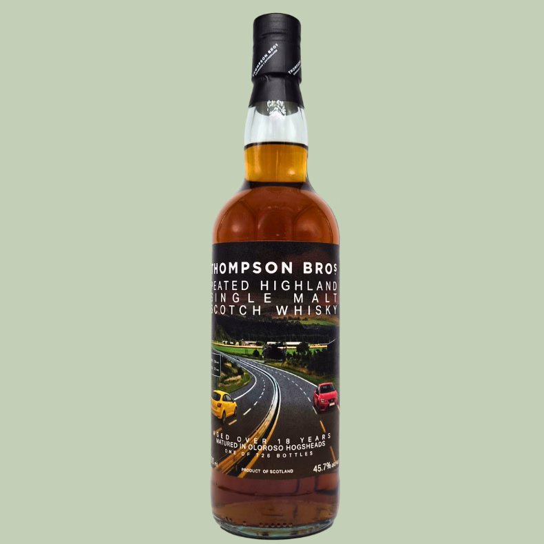 Highland Peated Single Malt Scotch Whisky, 18 Years Old, 70CL, 45.7% ABV