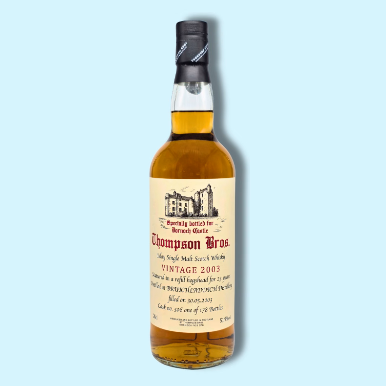 Bruichladdich Single Malt Scotch Whisky, 2003, 23 Years Old, 70CL, 51.9% ABV
