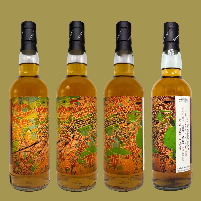 North British Single Grain Scotch Whisky, 34 Years Old, 70CL, 40.1% ABV