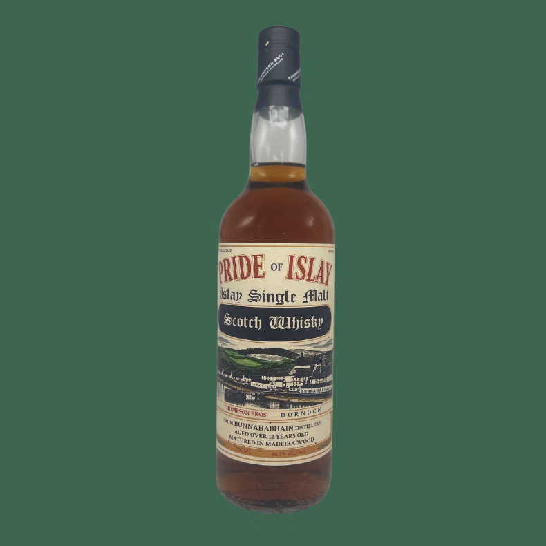 Bunnahabhain Single Malt Scotch Whisky, 12 Years Old, 70CL, 46.1% ABV