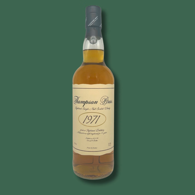 Highland Single Malt Scotch Whisky, 1971, 55 Years Old, 70CL, 42.8% ABV