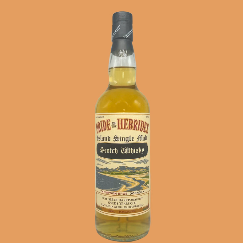 Harris Single Malt Scotch Whisky, 8 Years Old, 70CL, 49.8% ABV